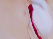 Inu-Boku Ririchiyo shinyblack hair and white skin too erotic, immoral sex in a Japanese-style room. 13/16