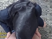 مرضیه خانم خدمتکار خونم داشت نظافت میکرد مخشو زدم تا برام ساک بزنه آب کیرمو قورت داد (پر از مکالمه) 16/16