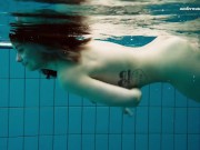 Enjoy big bouncy tits of Dashka in the swimming pool 1/16