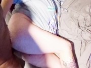 Busty Milf Rainbowhair04 Rides & Grinds on DrBlackjohnsonXXX's Cock 13/16