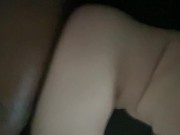 POV: side view; pawg wife takes husbands cream pie (New year) 4/16