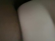 POV: side view; pawg wife takes husbands cream pie (New year) 7/16