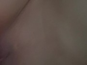 POV: side view; pawg wife takes husbands cream pie (New year)