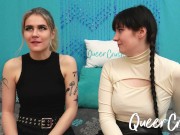 Amelia Ivory and Adalind Gray Chat Before Their QueerCrush Scene 9/16