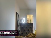 Topless big boobs babe doing makeup & chats with YOU while getting ready for her date night & details of plans - Lelu Love 4/16