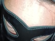 Smoking woman in mask 13/16