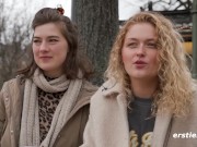 Ersties - Heißes Date mit den beiden abenteuerlustigen Mädels Amanita und Sally D 13/16