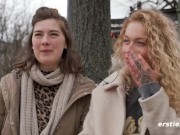 Ersties - Heißes Date mit den beiden abenteuerlustigen Mädels Amanita und Sally D 15/16