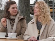 Ersties - Heißes Date mit den beiden abenteuerlustigen Mädels Amanita und Sally D 8/16