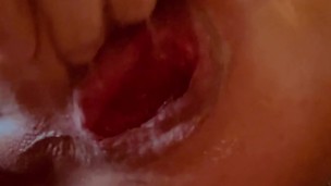 Fisting my sloppy hole getting ready for a meet up