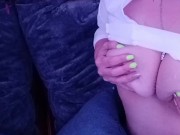  milf smokes and chokes on her dildo 11/16