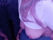  milf smokes and chokes on her dildo 3/16