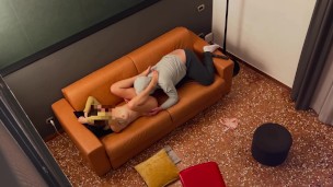 MI FACCIO SCOPARE SUL NUOVO DIVANO