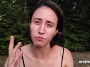 Ersties - Rachel Loves To Masturbate With Flowers Outdoor 13/16