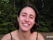 Ersties - Rachel Loves To Masturbate With Flowers Outdoor 9/16