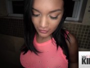 FilthyBlowjobs - Busty Latina Petite Babe Sucks My Dick In The Shower 1/16