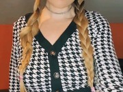 Irish girl gives good boy a reward (JOI) 16/16