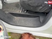 MyDirtyHobby - Horny babe sucks cock in public 10/16