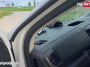 MyDirtyHobby - Horny babe sucks cock in public 8/16