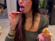 Aaliyah Yasin loves her doughnuts extra glazed 16/16