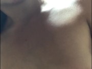 I come home from a party and I go into the room to pleasure myself