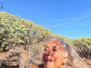 Thirsty MILF with broken car helped and fucked by stranger in the wilderness 11/16