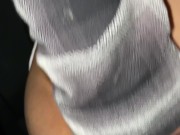 Papá Celoso evito que fuera a casa de mi novio, esperamos a que duerma para follar en él patio 12/16