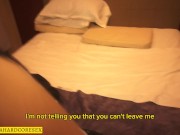 my boyfriend doesn't let me go out with my friends and fucks me aggressively with his huge penis ALI 4/16