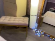 Best view of blowjob in black nylons and lace 10/16