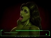 My Lawyer Got Fat Green Tits And Ass - All She-Hulk Scenes - Behind The Doom 16/16