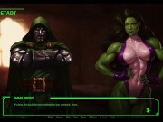 My Lawyer Got Fat Green Tits And Ass - All She-Hulk Scenes - Behind The Doom 5/16