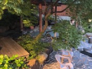 A Japanese couple enjoys a hot spring, then they do stocking costume and have sex 5/16