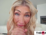 Throated - Fully Inked Blonde Bombshell Would LIke To Suck Your Dick 5/16