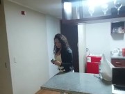 My neighbor is very voluptuous and I can't stop 5/16