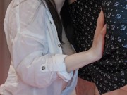 WMAF addicted Asian girl with big boobs got caught rough by BWC 4/16