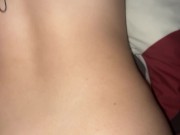 Hermanastra recién despierta follada en cucharita 11/16