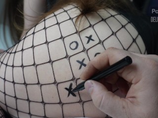  lost her pussy in tic-tac-toe. Cum inside – Deluxe_Bitch