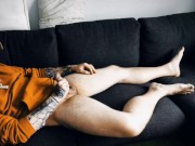 Solo afternoon masturbation - OF @leoruff 12/16