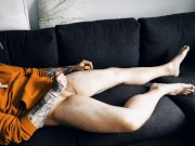 Solo afternoon masturbation - OF @leoruff 15/16