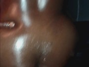 LAST NIGHT GORILLA PUNCHER GETS WARM CHOCOLATE PUSSY CREAMY LIKE SOME SMORES!!!!!! 6/16