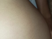 New Year's wish comes true - at last, she made her first anal sex but she is so scared!!! 4/16