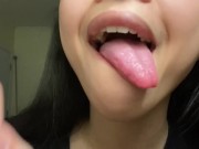 JOI Asian Cum Dumpster Begs For You To Stroke Your Cock And Nut In Her Mouth  | Hinasmooth 4/16