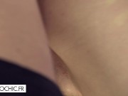 Hard orgy and DP with a brunette and a blonde 7/16