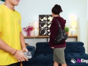 Lucky guy experiences sex with a MILF for the first time ever! 8/16