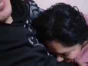 I invite my ex's bitch to watch Netflix and she ends up sucking me 5/16