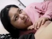 I invite my ex's bitch to watch Netflix and she ends up sucking me 7/16