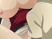 Big Boobed Teacher with Glasses Likes to Fuck in Missionary | Hentai 10/16