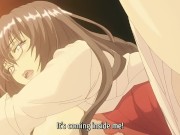 Big Boobed Teacher with Glasses Likes to Fuck in Missionary | Hentai 4/16