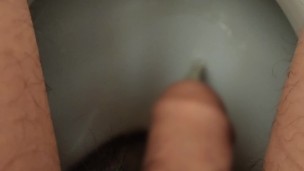 Pee with dancing penis