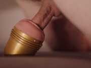 Swedish guy gently fucks his fleshlight 8/16